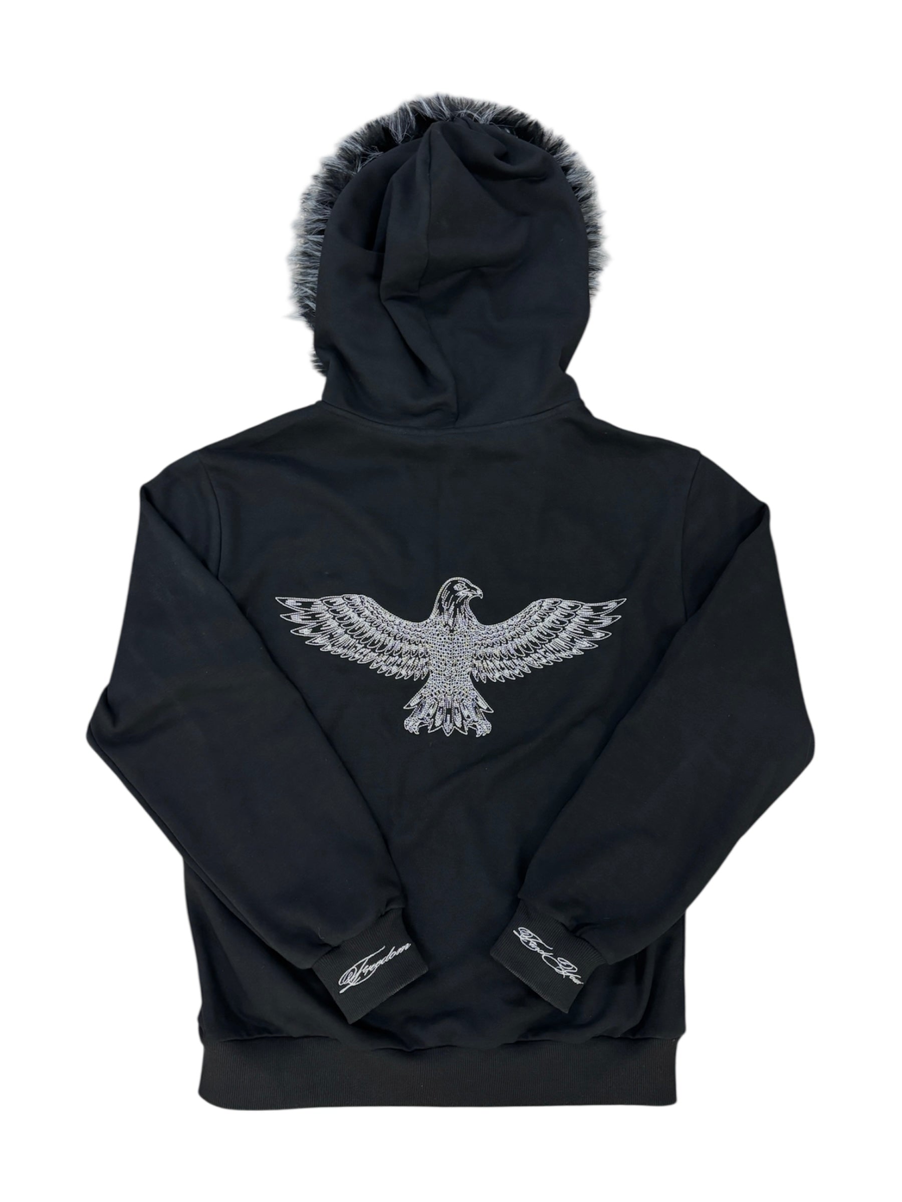 the "nocturians" fur hoodie