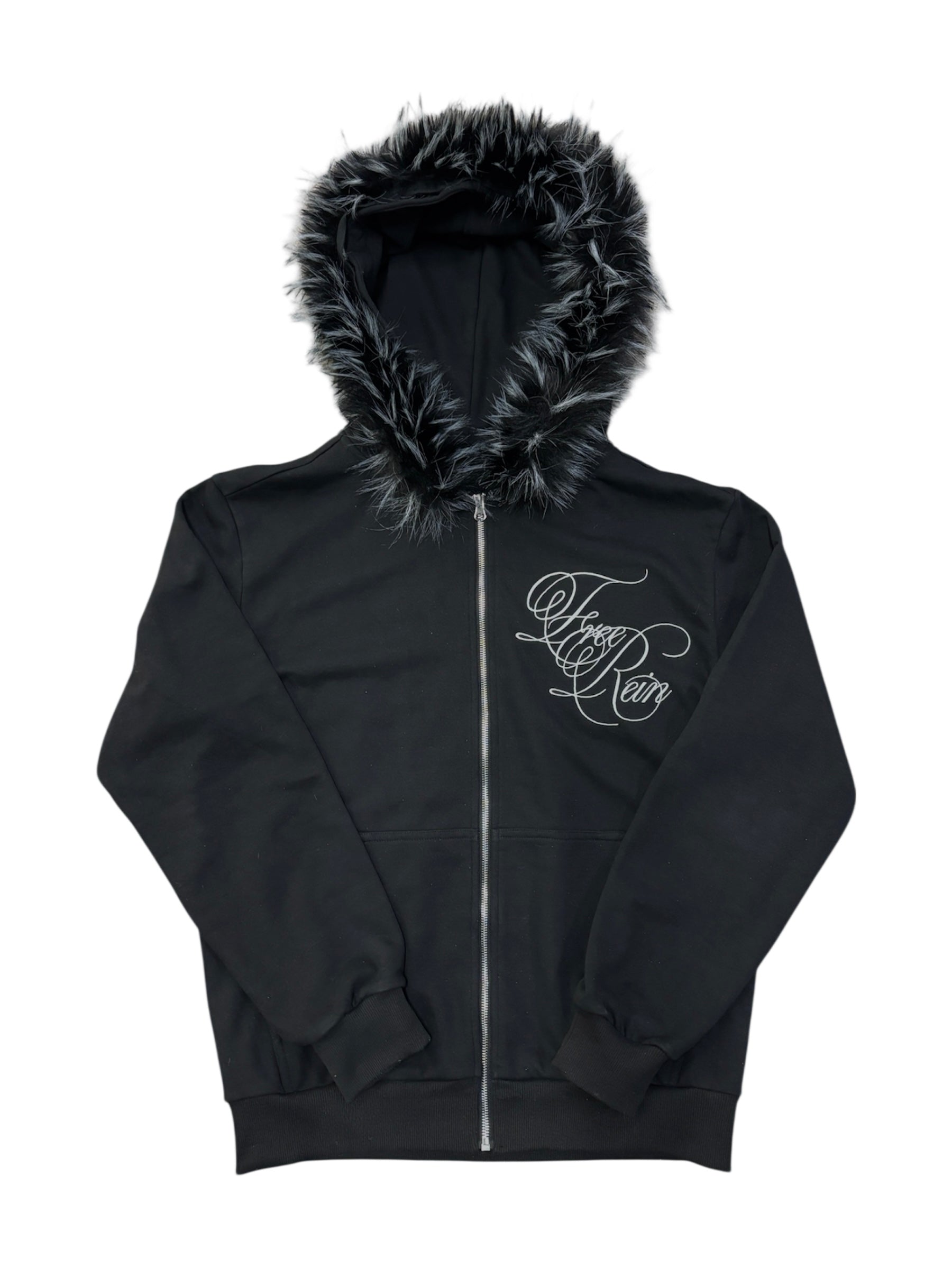 the "nocturians" fur hoodie