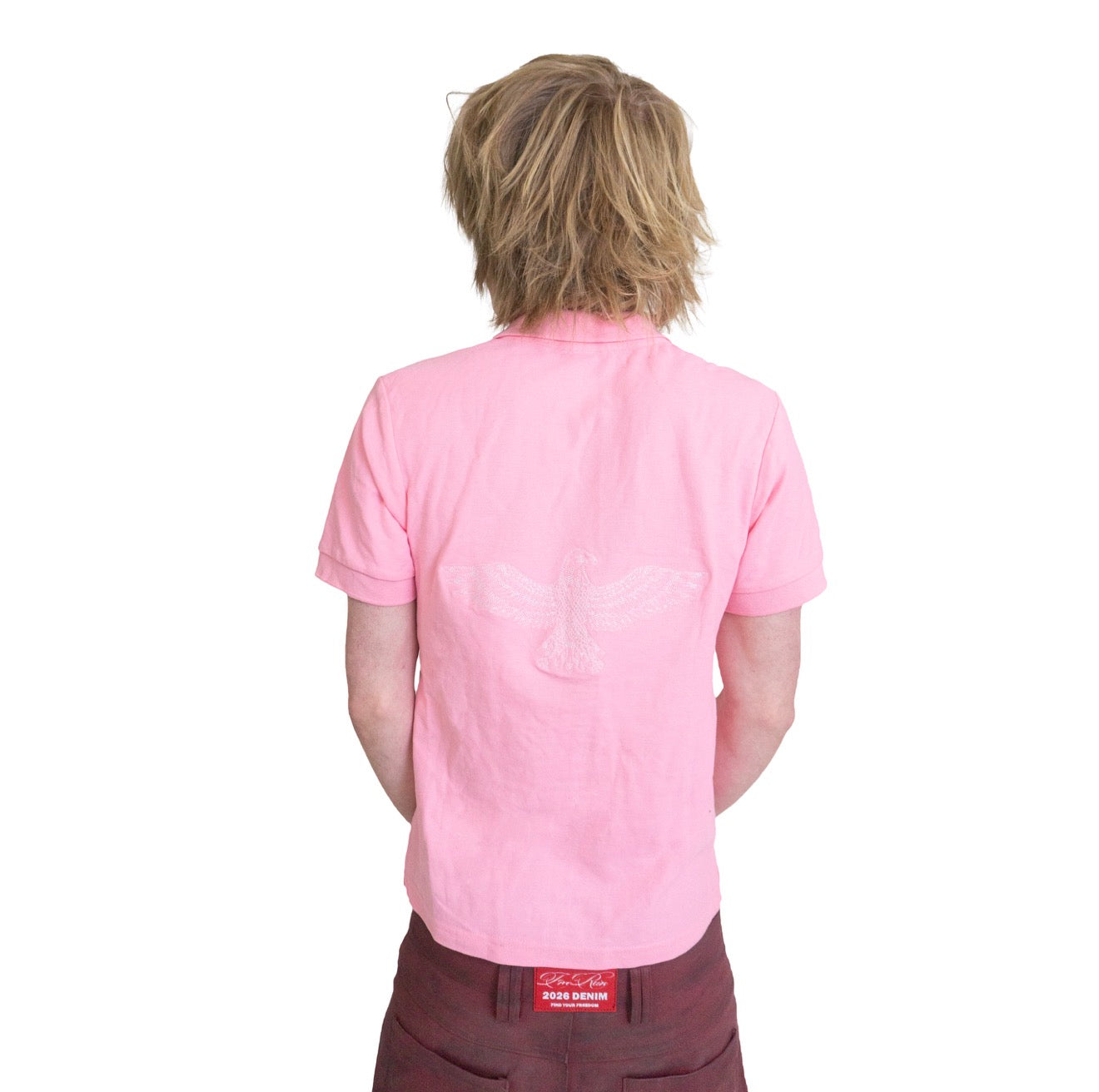 FRN - "freedom" polo - pink