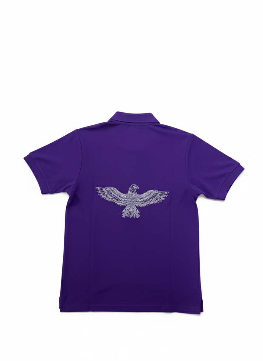 the v3 "freedom" polo - purple edition