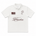 FRN - "freedom" polo  - white